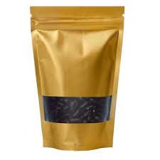 Golden Zip Lock Pouch with Window (2 Layer) – Poly Packer