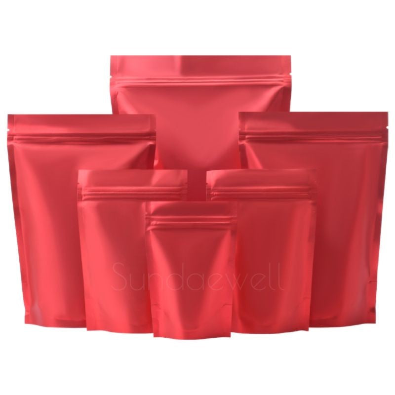 Color Glossy Zip Lock Pouch (3 Layer)