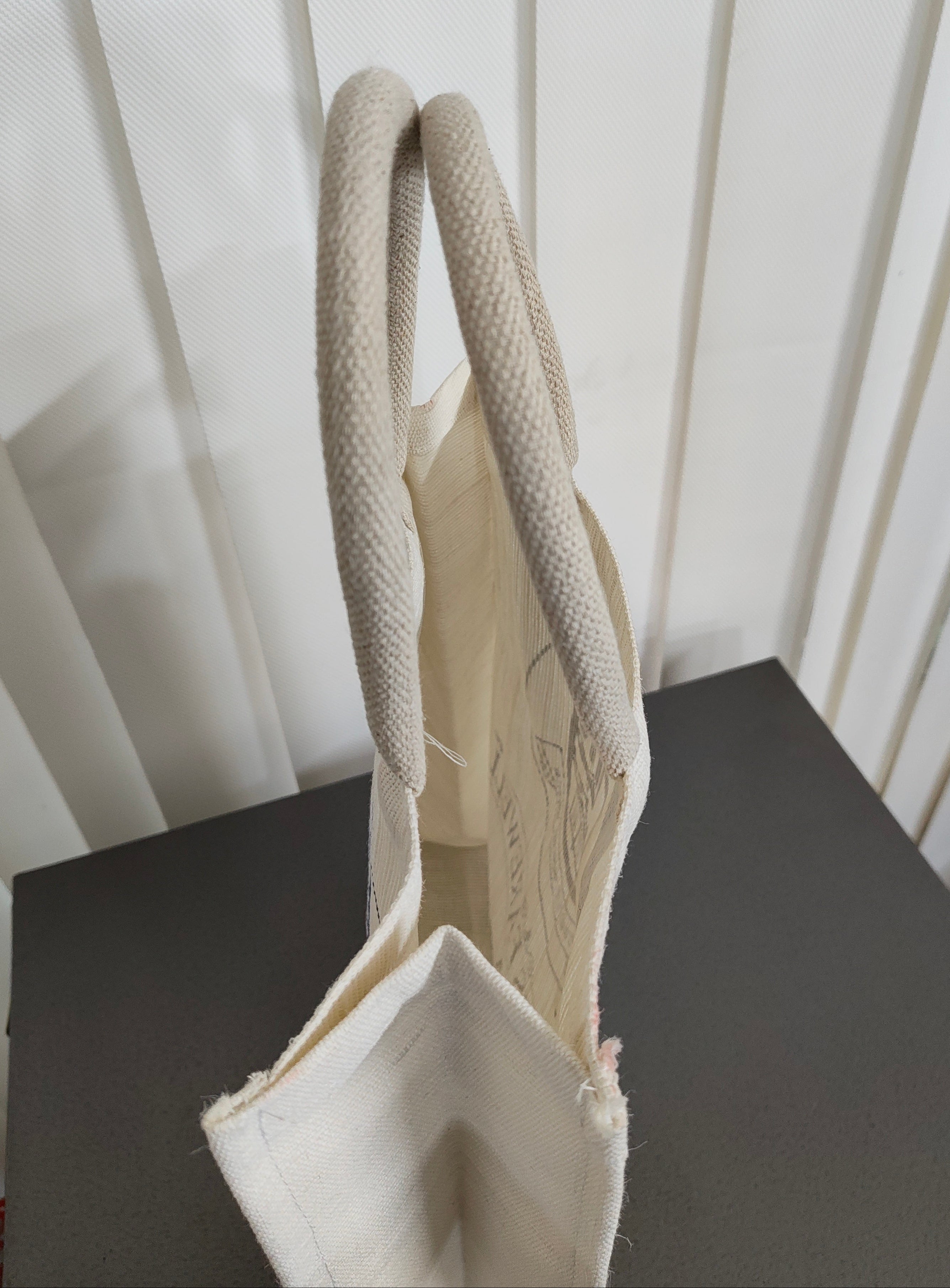Jute Bag White (Without Zipper) 07