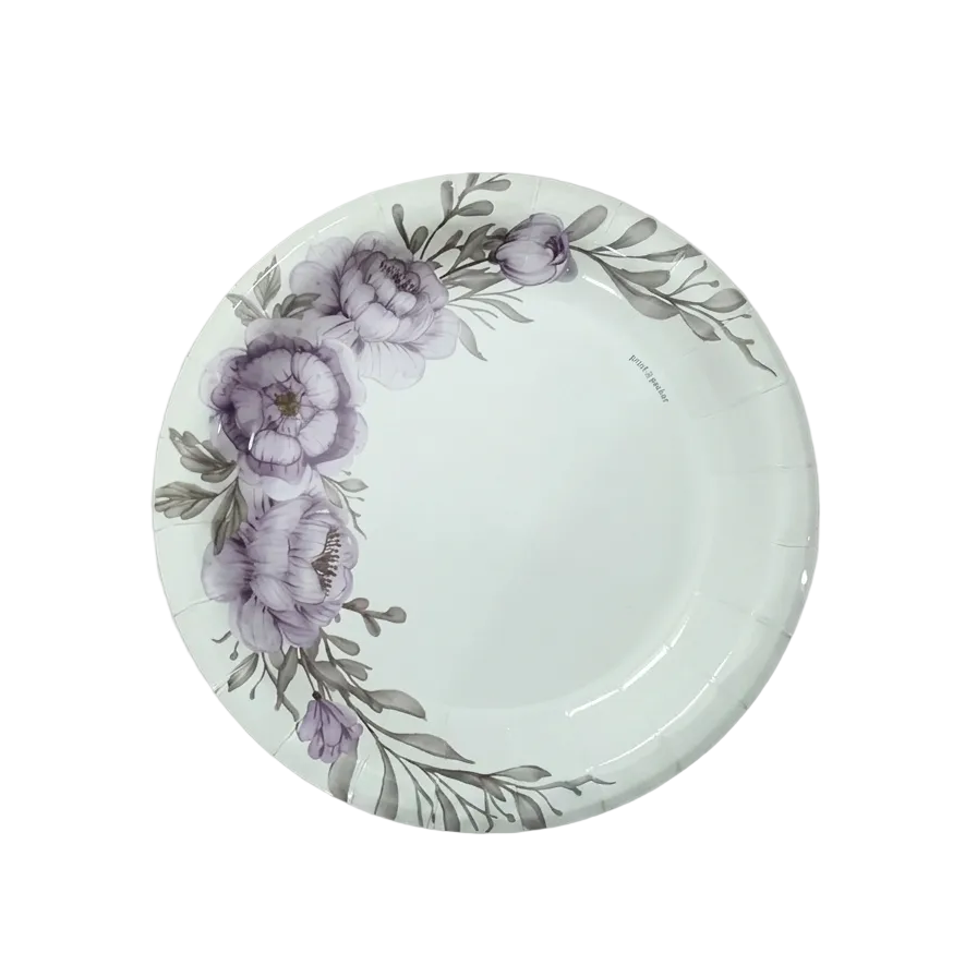 One Time Paper Plate 7 inchi 300 gsm