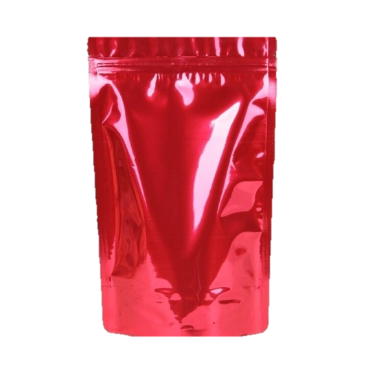 Red Glossy Zip Lock Pouch (3 Layer)