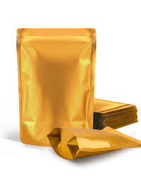 Color Glossy Zip Lock Pouch (3 Layer)
